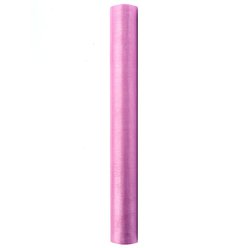 Organza růžová pudrová 36 cm